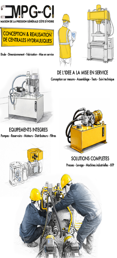 Centrale hydraulique MPG-CI